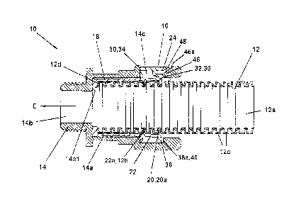 A single figure which represents the drawing illustrating the invention.